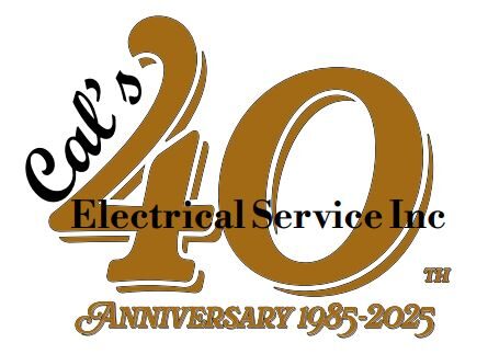 Cal's Electrical Service 40th Anniversary logo