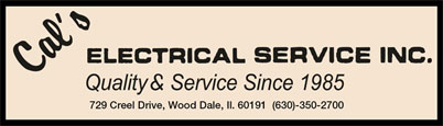 Cal's Electrical Service Inc.